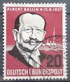 [The 100th Anniversary of the Birth of Albert Ballin, type DC]