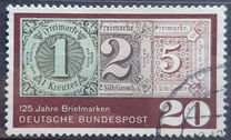 [The 125th Anniversary of the First German Stamp, type KU]