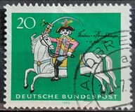 [The 250th Anniversary of the Birth of Baron von Münchhausen, type PV]