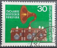 [The 50th Anniversary of German Broadcasting, type VE]