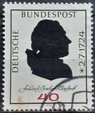 [The 250th Anniversary of the Birth of Friedrich Gottlieb Klopstock, Poet, type WB]