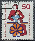 [The 25th Anniversary of the German Maternal Rest and Well-Being Foundation, type WX]