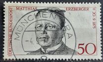 [The 100th Anniversary of the Birth of Matthias Erzberger, Polititian, type YF]