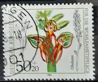 [Charity Stamps - Orchids, тип ALL]