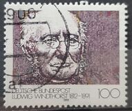 [The 100th Anniversary of the Death of Ludwig Windthorst, Politician, type AWH]