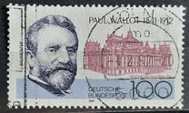 [The 150th Anniversary of the Death of Paul Wallot, Architect, type AXH]