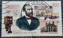 [The 100th Anniversary of Heinrich von Stephan, Postmaster, tip BLV]