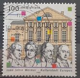 [The 1100th Anniversary of Wiemar - European Capital of Culture 1999, tip BQH]