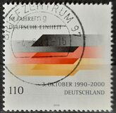 [The 10th Anniversary of the Re-union of Germany, type BUQ]