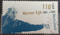 [The 100th Anniversary of the Birth  of Werner Egk, type BWI]