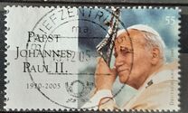 [Pope John Paul II Memorial Stamp, tip CGG]