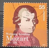 [The 250th Anniversary of the Birth of Wolfgang Amadeus Mozart, 1756-1791, type CIA]