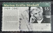 [The 100th Anniversary of the Birth of Marion Gräfin Dönhoff, 1909-2002, tip CQG]