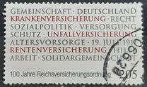 [The 100th Anniversary of the Reich Insurance Code, type CTL]