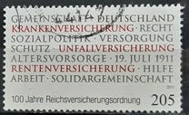 [The 100th Anniversary of the Reich Insurance Code, type CTL]