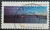 [The 50th Anniversary of the Fehmarnsund Bridge, type CXO]