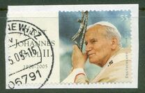 [Pope John Paul II Memorial Stamp, type CGG]