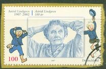 [The 100th Anniversary of the Birth of Astrid Lindgren, 1907-2002, type CLX]