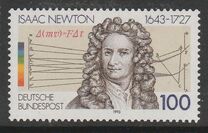 [The 350th Anniversary of Isaac Newton, Physicist, type BBO]