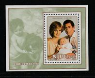 [Christmas - The Birth of Prince William of Wales, type OU2]