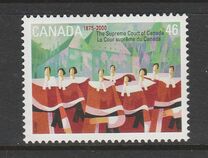 [The 125th Anniversary of Supreme Court of Canada, type BQW]