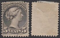 [Queen Victoria - Size: 17 x 21mm, type J5]