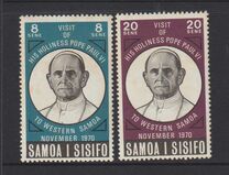 [Visit of Pope Paul VI to Samoa, type FA]