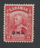 [Sir Charles Vyner Brooke - Stamps of 1934-1941 Overprinted "BMA" (British Military Administration), type U6]