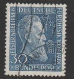 [The 50th Anniversary of Wilhelm Röntgen's Nobel Prize in Physics, type R]