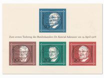 [The Memorial Edition of Konrad Adenauer, type NI]