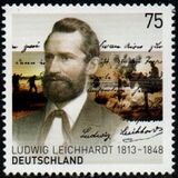 [The 200th Anniversary of the Birth of Ludwig Leichhardt, 1813-1848 - Joint Issue with Australia, type CYO]