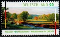 [UNESCO World Heritage - Muskauer Park - Joint Issue with Poland, type CVV]